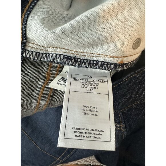 Quiksilver Men’s Jeans Revolver Straight Fit Size 36x32 New - Picture 8 of 13